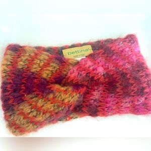 Multicolored Bettina Wool Headwrap